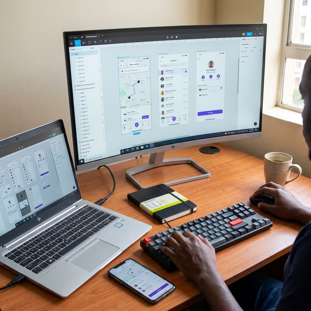 UX/UI Design Illustration
